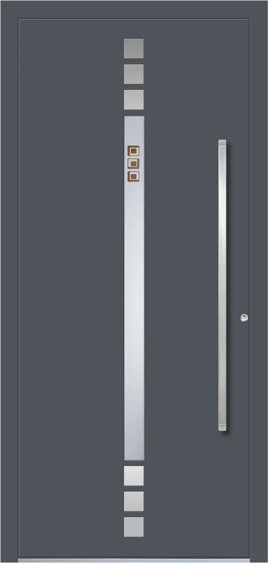 Uși intrare Aluminiu Gama Elite - model BI-13E