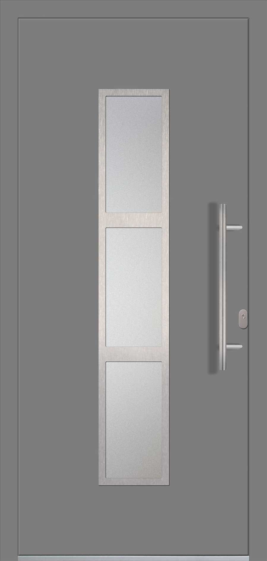 Panel uși intrare Aluminiu Gama Modern - model QF-AL-03 KINGSTON