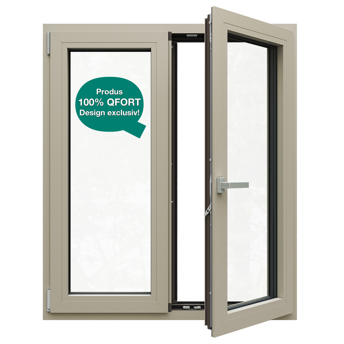 Fereastra Epiq 6Stars deschisă